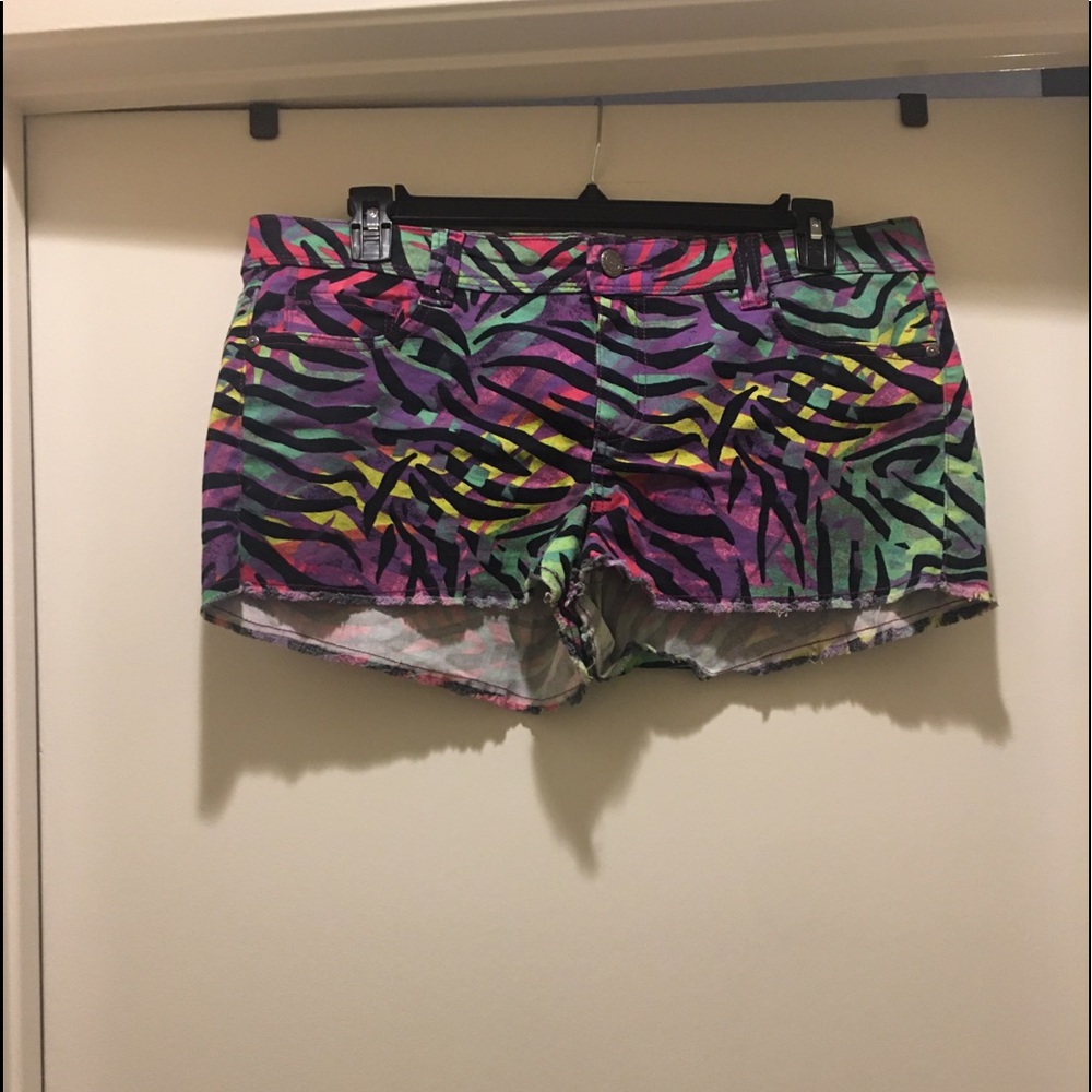 ♦️LIKE NEW♦️Zebra Print Shorts